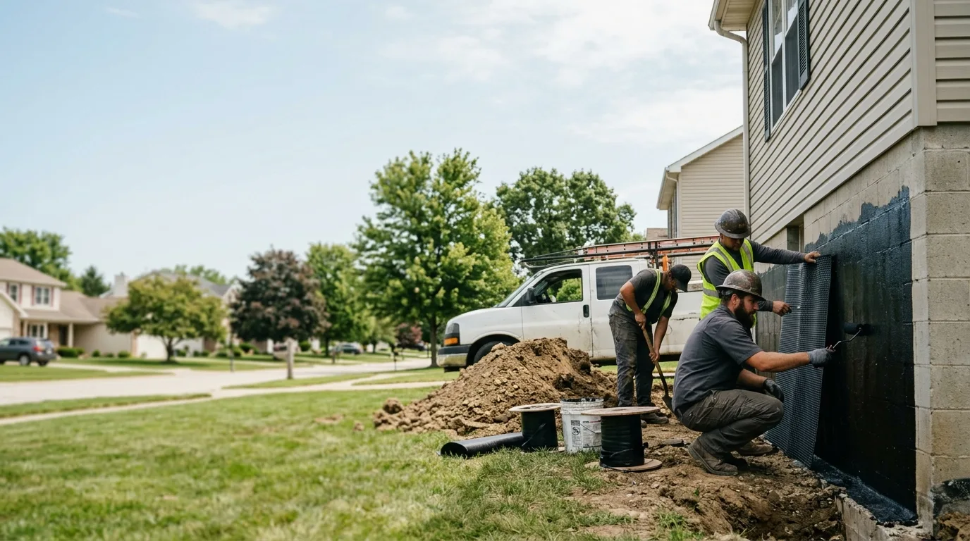 Basement Waterproofing in Winona Lake, IN near me